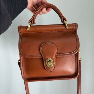 Vintage Coach Winnie Bag British Tan